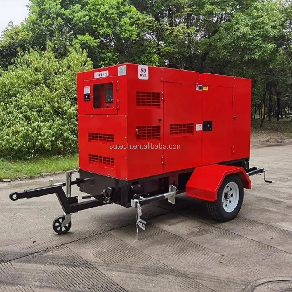 Powered by ISUZU diesel Motor Leroy Somer Alternator 60kva dynamo Generator Set