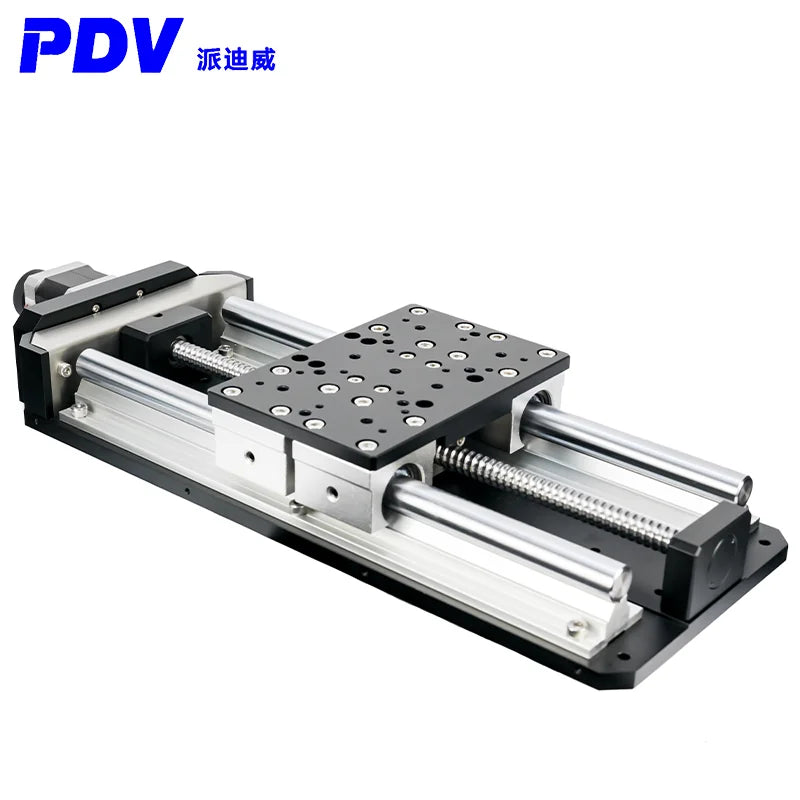 PT-GD130P 50/100/150/200/300/400/500 Miniature Motorized High Precision Linear Stages Translation Stage